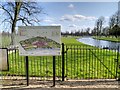 TQ1668 : Hampton Court East Front Garden, North Canal by David Dixon