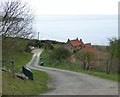 Houses near Stoupe Brow Farm