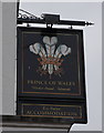 Prince of Wales Hotel on Market Strand, Falmouth