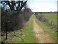 Colney Heath: Footpath to Hatfield Road