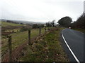 Looking west-northwest along the B4576 towards Bethania