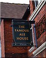 The former Famous Ale House (2) - sign, 146 Redcliffe Street, Rodbourne, Swindon