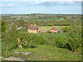 View ENE from Ashingdon churchyard