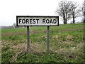 Forest Road sign