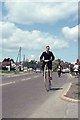 TQ2623 : A Penny Farthing Cycle on the A23 by Peter Jeffery