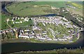 Warkworth village in a loop of the River Coquet