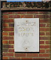 Name sign, Japanese School London