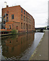 Factory building by the Nottingham Canal