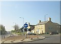 SE2756 : Roundabout  junction  of  A59  Skipton  Road  &  B6161 by Martin Dawes