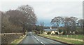 NS3316 : Blairston Mains Farm entrance ahead by John Firth