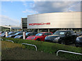 TL4251 : Porsche dealership, Harston by Hugh Venables