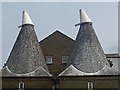TQ3882 : Conical roofs, Clock Mill, Bromley-by-Bow by Jim Osley
