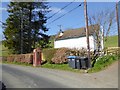 Telephone exchange and telephone kiosk near Roberton