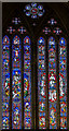 SO5039 : North transept window, Hereford Cathedral by Julian P Guffogg