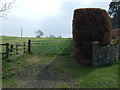 NZ0771 : Field entrance off the B6309 by JThomas
