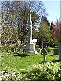 SO9645 : War Memorial, St Mary's Wick by Jeff Gogarty