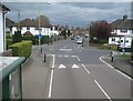 Croxley Green: Repton Way and Manor Way junction with Baldwins Lane