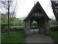 NZ1685 : Lych gate, St Mary Magdalene Church, Mitford  by JThomas