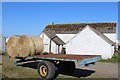 Trailer & farm buildings at Garrochtrie