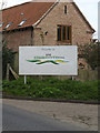 TM1473 : Eye Community Centre sign by Geographer
