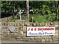 Roadside shrine by the A635