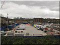 Parking area at Crossrail, Plumstead site