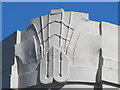 NZ2464 : Art Deco ornament on 107 Clayton Street, NE1 by Mike Quinn