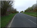 Approaching road junction, East Forest