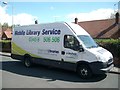 Wakefield Mobile Library parked on Charlesworth Place