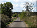 Course of Dere Street north-west of West Broomley