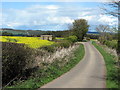 Byway north-east of West Broomley