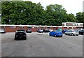 Pontcanna Fields changing rooms and car park, Cardiff