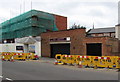 Chapel Street side of H J Dawson premises in Royal Leamington Spa