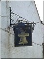 TM2784 : The Wortwell Bell Public House sign by Geographer