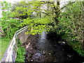 Afon Marlas flows away from Ammanford Road, Llandybie