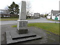 The war memorial at Cellan