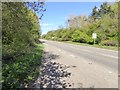 A49 looking north from lay-by near Wharton