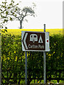 Roadsign on the A12 Main Road