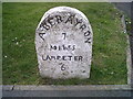 Felinfach, Milestone - Aberayron 7 Lampeter 6