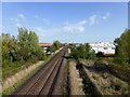 Railway track from Cross Levels Way