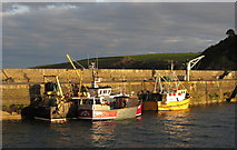 SX0144 : Fishing boats at Mevagissey by Gareth James