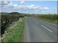 A bend in the road towards Acklington 