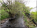 Downstream along Afon Marlas near Ammanford