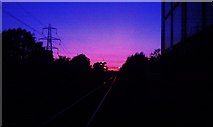 SH5371 : Glorious sunset. by Alan Roberts