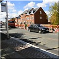 Footpath repairs on Manchester Road