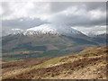 NN4429 : Looking towards Ben More from moorland above Auchessan by Alan O'Dowd