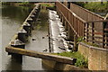 View of the breakwater and path from the bridge on Mill Road #2