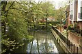 View down the River Lea from Mill Bridge