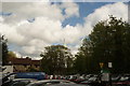 View of the Hertford Theatre from the Castle car park