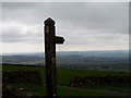 Looking down off the moors towards Leek